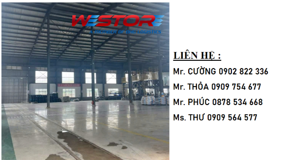 KHO NGOÀI KCN QUẾ VÕ BHG K1579